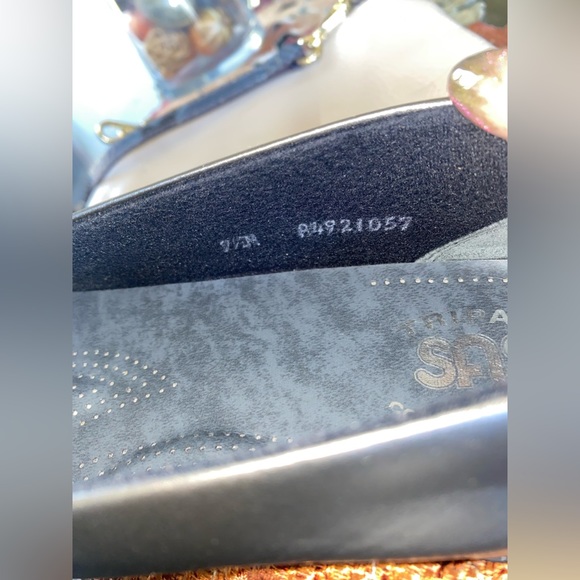 SAS 🥿COMFY TRIPAD GRAY & BLACK LEATHER 2-TONE LOAFERS-SIZE 9.5 LIKE NEW💖💕(EC) - Picture 8 of 11
